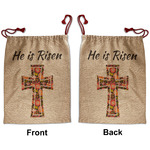 Easter Cross Santa Sack - Front & Back