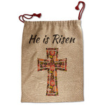 Easter Cross Santa Sack - Front