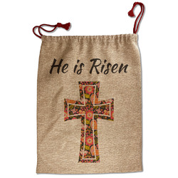 Easter Cross Santa Sack - Front