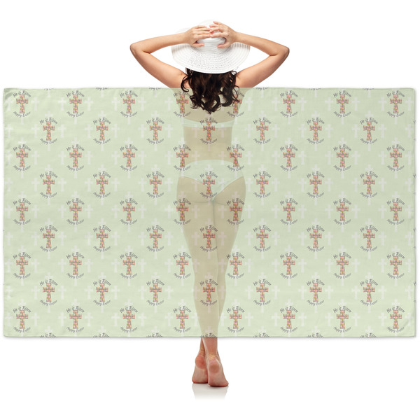Custom Easter Cross Sheer Sarong