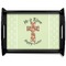 Easter Cross Serving Tray Black Large - Main