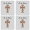 Easter Cross Set of 4 Sandstone Coasters - See All 4 View
