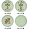 Easter Cross Set of Lunch / Dinner Plates (Approval)