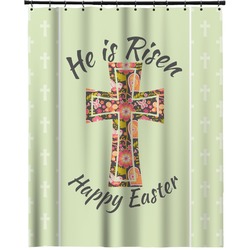 Easter Cross Extra Long Shower Curtain - 70"x84"