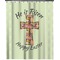 Easter Cross Shower Curtain 70x90