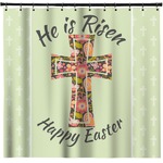 Easter Cross Shower Curtain