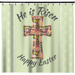 Easter Cross Shower Curtain - 71" x 74"