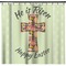 Easter Cross Shower Curtain