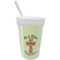 Easter Cross Sippy Cup with Straw