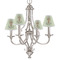 Easter Cross Small Chandelier Shade - LIFESTYLE (on chandelier)