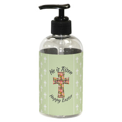 Easter Cross Plastic Soap / Lotion Dispenser (8 oz - Small - Black)