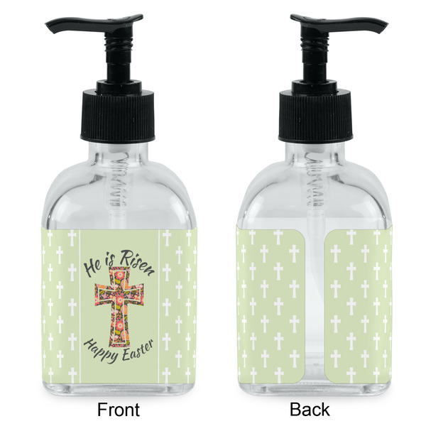 Easter Cross Glass Soap/Lotion Dispenser - Approval