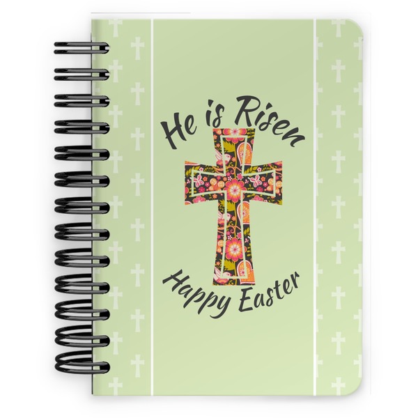 Custom Easter Cross Spiral Notebook - 5x7