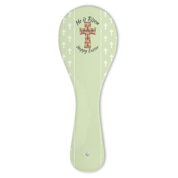 Custom Easter Cross Ceramic Spoon Rest