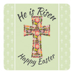 Easter Cross Square Decal - Medium