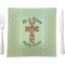 Easter Cross 9.5" Glass Square Lunch / Dinner Plate- Single or Set of 4