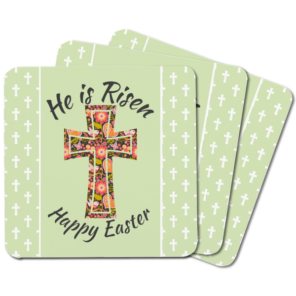 Easter Cross Square Fridge Magnet - MAIN