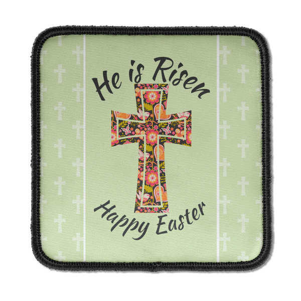 Custom Easter Cross Iron On Square Patch