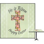Easter Cross Square Table Top - 24"