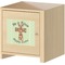 Easter Cross Square Wall Decal on Wooden Cabinet