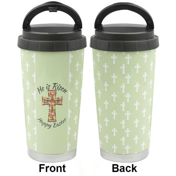 Easter Cross Stainless Steel Travel Cup - Apvl
