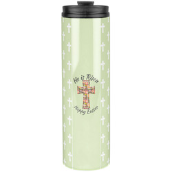 Easter Cross Stainless Steel Skinny Tumbler - 20 oz