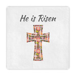 Easter Cross Decorative Paper Napkins