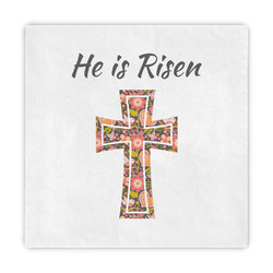 Easter Cross Decorative Paper Napkins