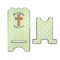 Easter Cross Stylized Phone Stand - Front & Back - Large