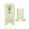 Easter Cross Stylized Phone Stand - Front & Back - Small