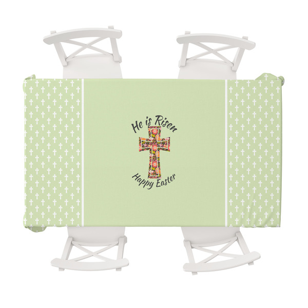 Custom Easter Cross Tablecloth - 58"x102"