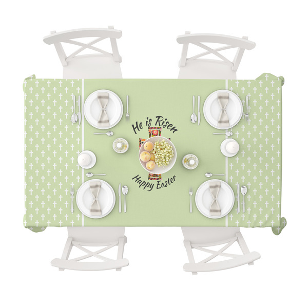 Easter Cross Tablecloths (58"x102") - TOP VIEW