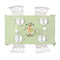 Easter Cross Tablecloths (58"x102") - TOP VIEW
