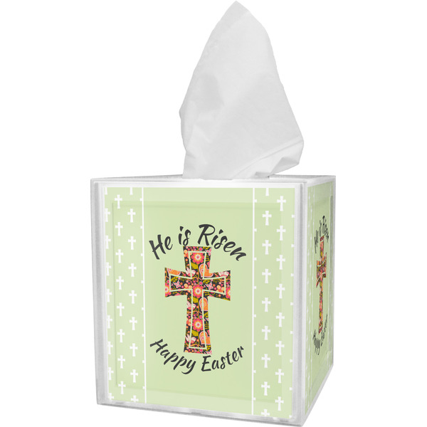 Custom Easter Cross Tissue Box Cover