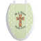 Easter Cross Toilet Seat Decal - Elongated
