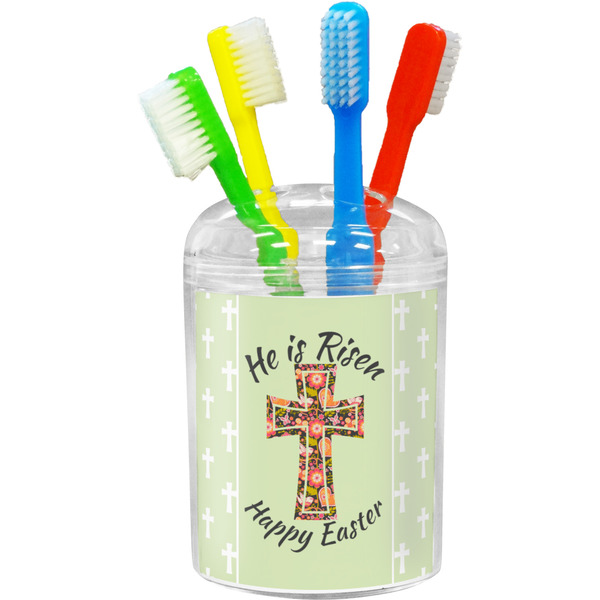 Custom Easter Cross Toothbrush Holder