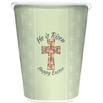 Easter Cross Waste Basket - Single Sided (White)