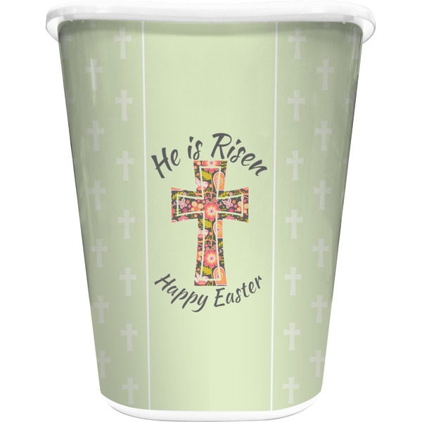 Custom Easter Cross Waste Basket