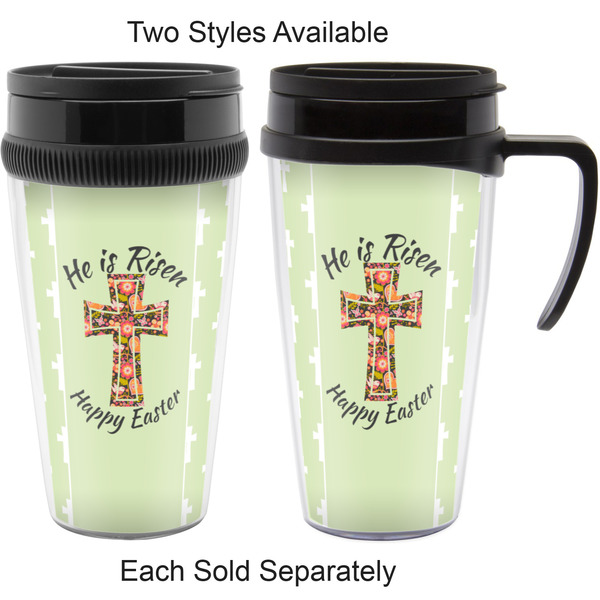 Easter Cross Travel Mugs - with & without Handle