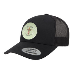 Easter Cross Trucker Hat - Black