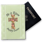 Easter Cross Vinyl Passport Holder