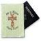 Easter Cross Vinyl Passport Holder - Front