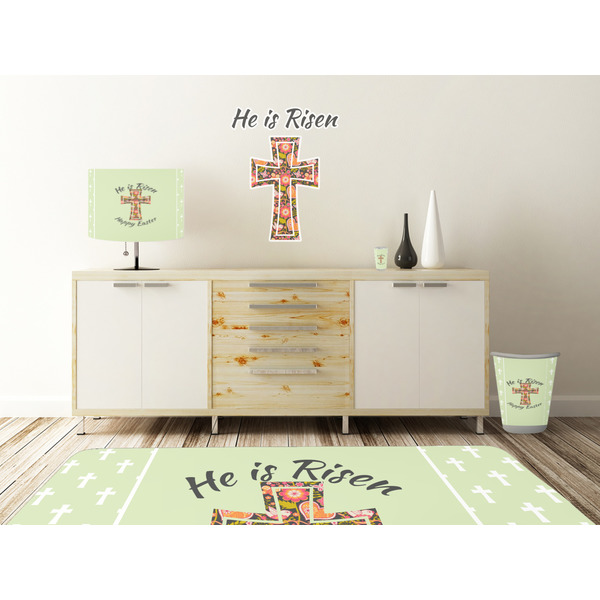 Easter Cross Wall Graphic Decal Wooden Desk