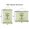 Easter Cross Wall Hanging Tapestries - Parent/Sizing