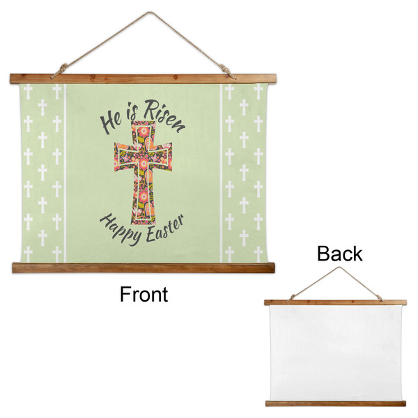 Easter Cross Wall Hanging Tapestry - Landscape - APPROVAL