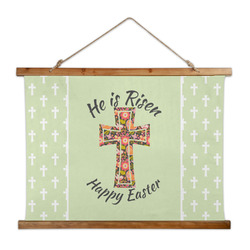 Easter Cross Wall Hanging Tapestry - Wide
