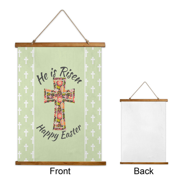 Easter Cross Wall Hanging Tapestry - Portrait - APPROVAL