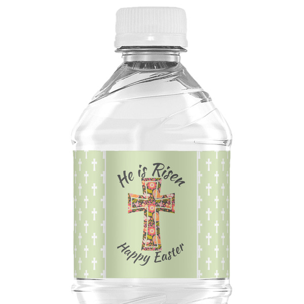 Custom Easter Cross Water Bottle Labels - Custom Sized