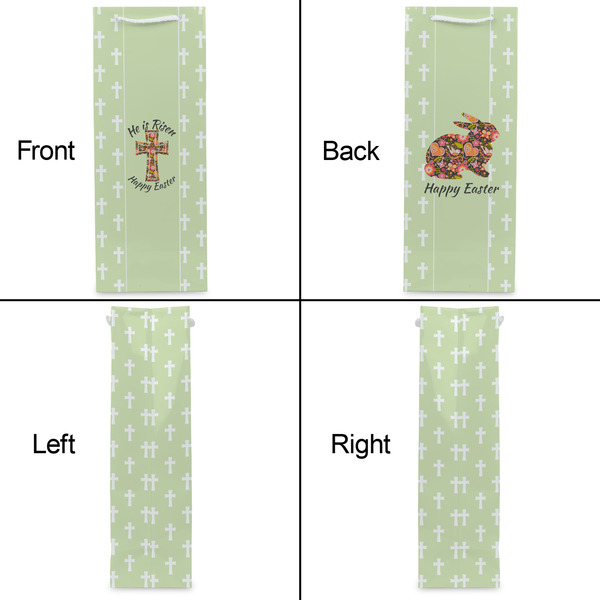 Easter Cross Wine Gift Bag - Gloss - Approval
