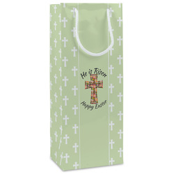 Easter Cross Wine Gift Bags - Gloss